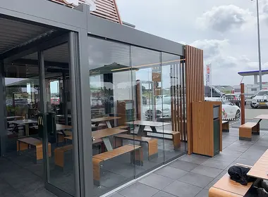Ungedämmte Ganzglas Schiebesysteme SF 20