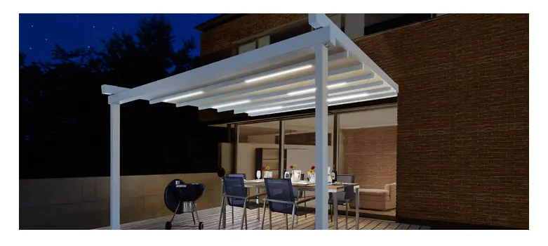Pergolamarkise Pavilion Pergola Sunrain XLM von Leiner Pergolamarkise Pavilion Pergola Sunrain XLM von Leiner