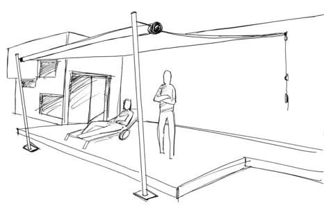 SHADE INOX Ausführung für Terrasse & große Flächen