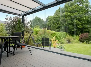 Glasschiebewand 8mm
