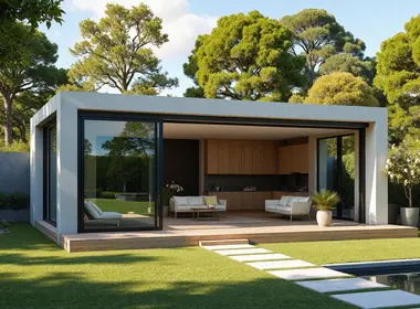 Glas-Pavillon