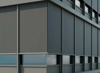 zipSCREEN F50 Ganzglasecke 90° von ROMA
