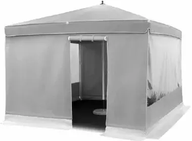 Seitenplanen und Regenrinnen von Caravita
