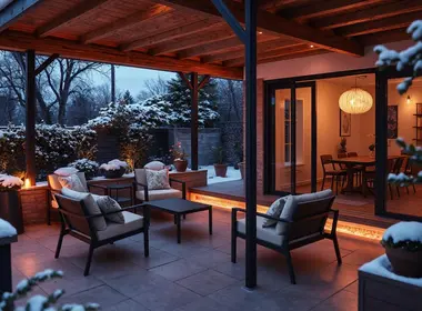 Terrassenheizung & Wegeheizung
