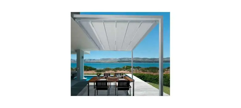 Pergolamarkisen Pavilion Pergola Sunrain Q von Leiner