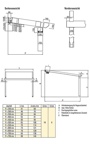 Pergolamarkise Pavilion Pergola Sunrain XLM von Leiner Pergolamarkise Pavilion Pergola Sunrain XLM von Leiner
