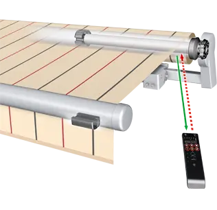 WMS Windsensor Kassettenmarkise K50