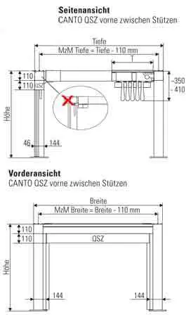 Pergolamarkisen Pavilion Pergola Sunrain Q von Leiner