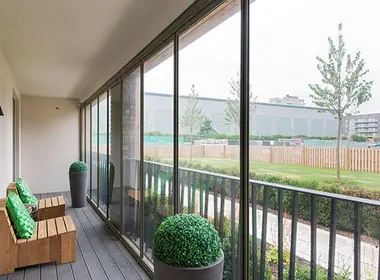 Balkon Glasschiebetüren SL 25r