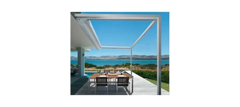 Pergolamarkisen Pavilion Pergola Sunrain Q von Leiner