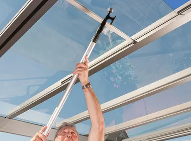 Vacanza-Flex Terrassendachschiebelüfter